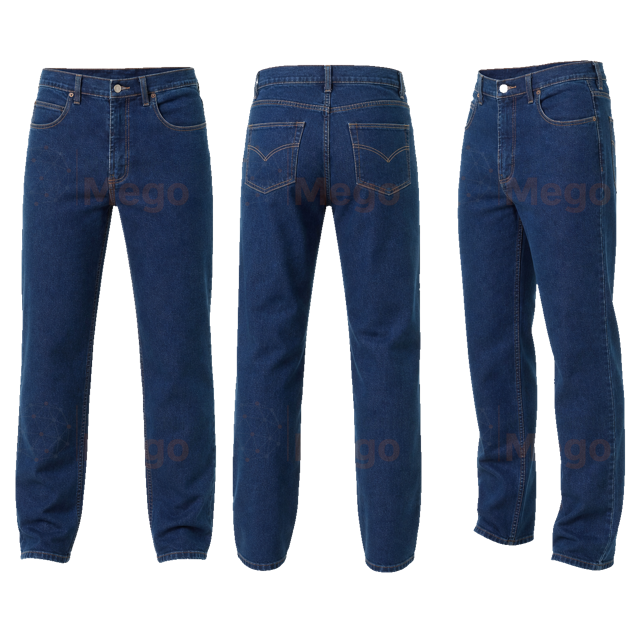 Pantalón de jean para hombre, referencia MEGO-ROP-002
