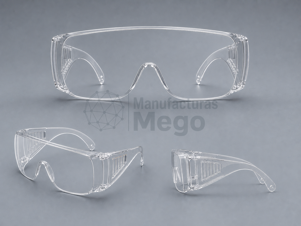 Sobregafa de seguridad antiempañante, referencia MEGO-VIS-006